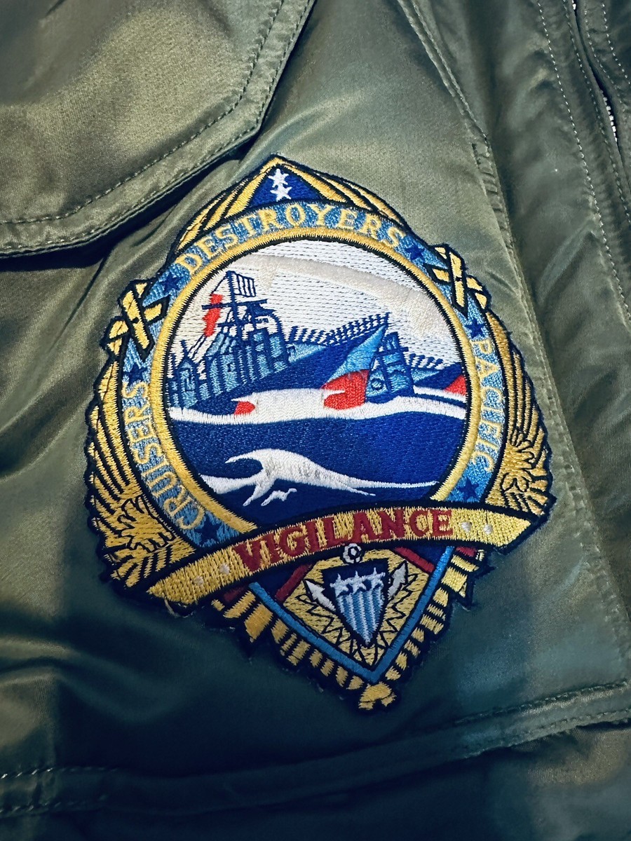 Alpha Industries X Top Gun Limited Ed CWU Flyers Jacket Size