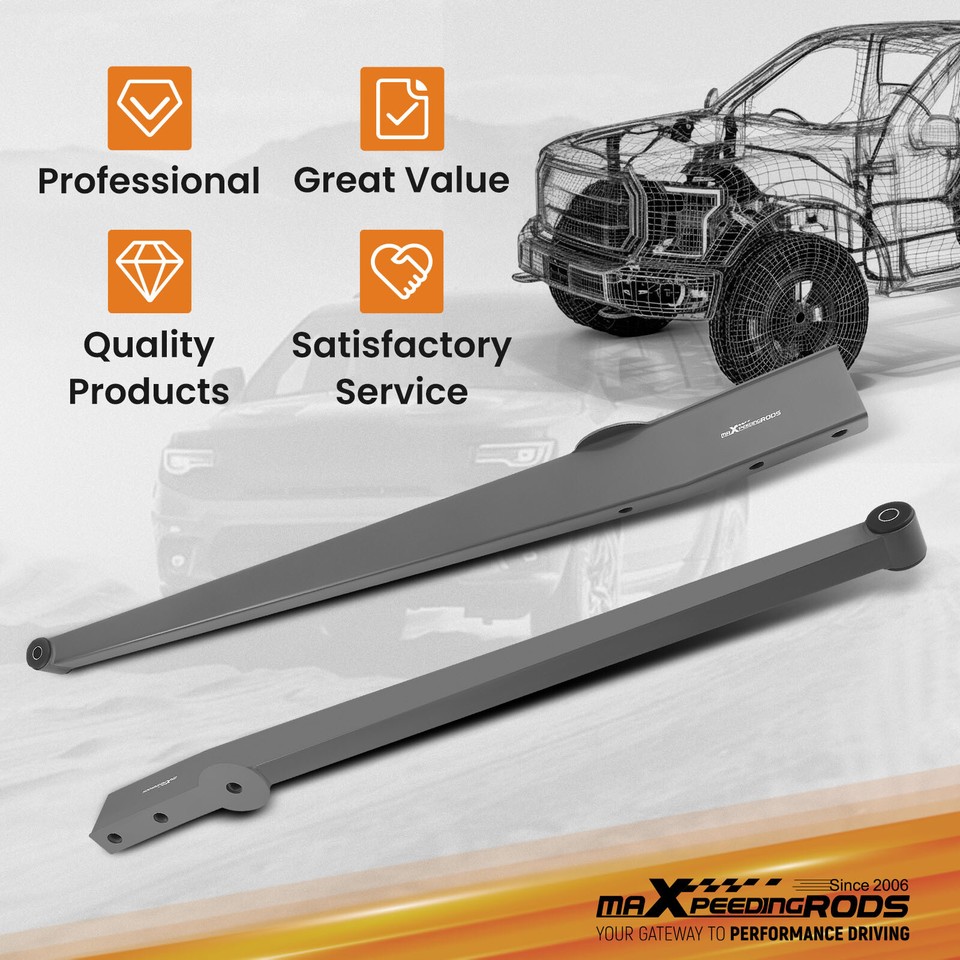 Pair Rear Tubular Trailing Arms For Chevy Truck C10 C20 C30 Pickup 1960 ...