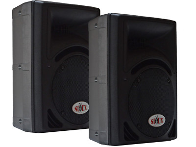 Profi DJ Fullrange-Box Monitorbox Kunststoffgehäuse 20cm/8'' Woofer 1 Paar 