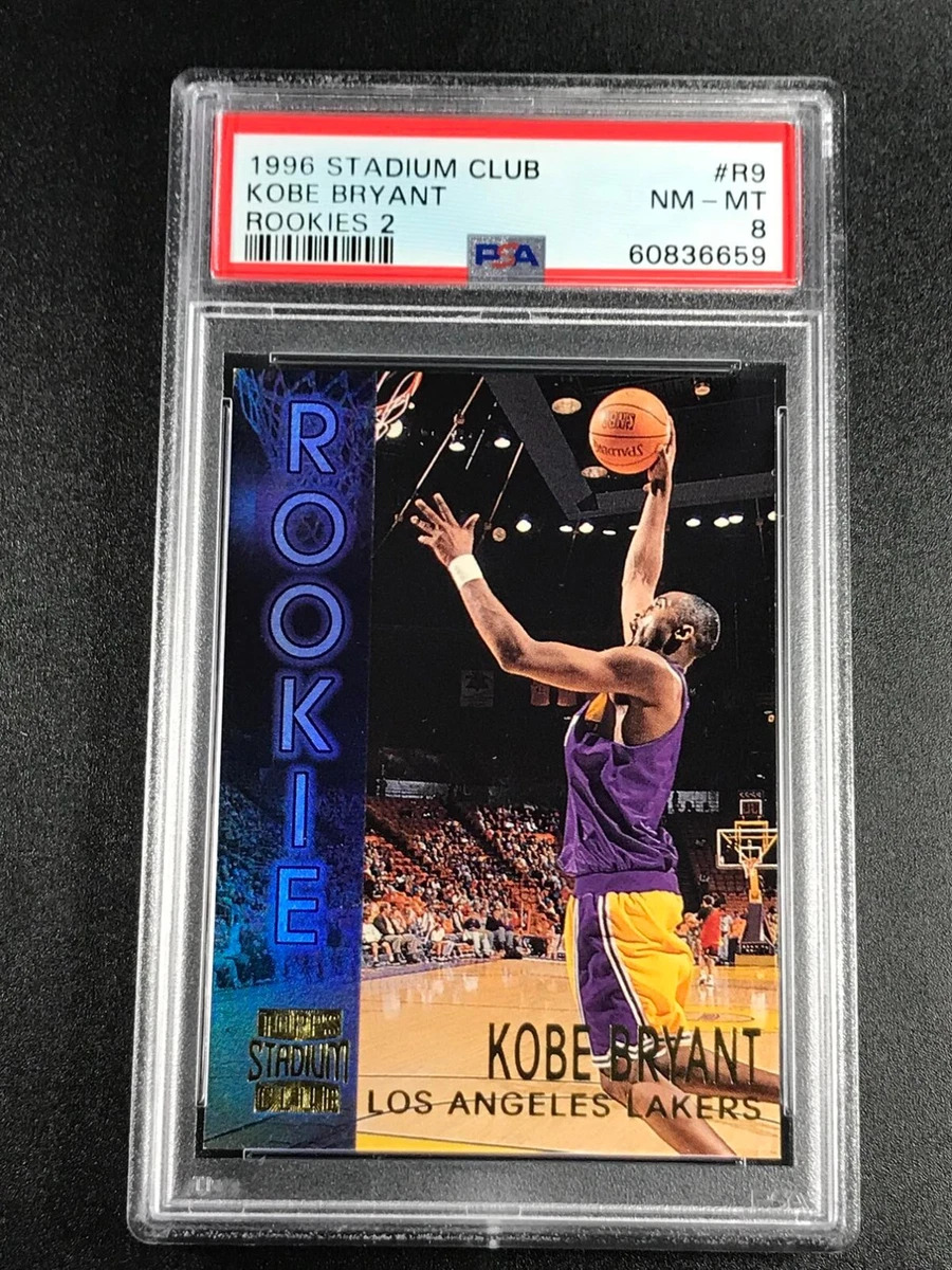 Topps Kobe Bryant 8 Graded Basketball Sports Trading Cards