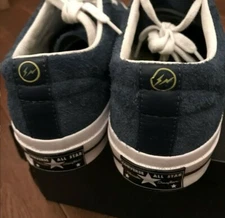 Converse One Star 74 x Fragment navy trainers Size US 8 UK 8 EU 41.5 Rare