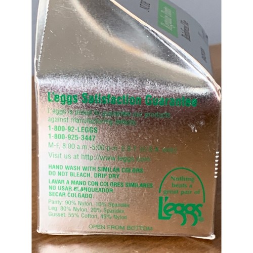 Pantimedias L'eggs Sheer Energy De Colección Regular Desnudo Reforzado Puntera Transparente Talla B - Imagen 2 de 5