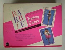 Barbie Trading Cards Factory Sealed Box  1990, Mattel -new