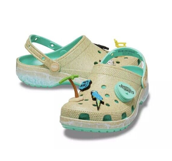 NEW Crocs x MARGARITAVILLE BEACH JIMMY BUFFET CLASSIC CLOG M9 W11
