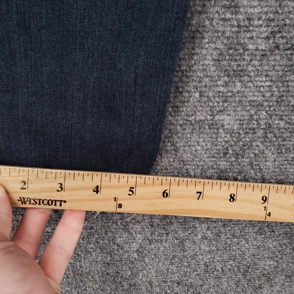 Pantalones de mezclilla AG Adriano Goldschmied para mujer 25 azules The Stevie ajustados tobillo recto Foto 3 de 4