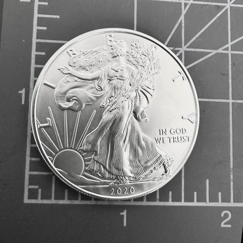 2020 American Silver Eagle Coin Silver Bullion One Dollar Liberty Eagle Design - Picture 17 of 22