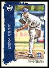2021 Panini Diamond Kings David Peterson Rookie New York Mets #143