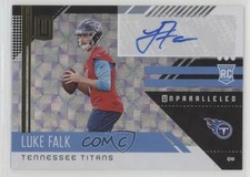 2018 Panini Unparalleled Rookie Hyper Signatures 14/25 Luke Falk #243 Auto 4o5