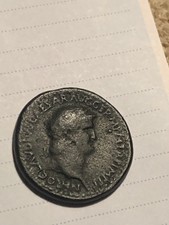 Roman Emperor Nero 64AD Sestertius Ancient Coin
