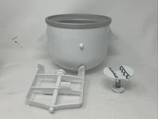 KitchenAid 2 Qt. Ice Cream Maker Freezer Bowl & Attachments, Used, EX+ Condition