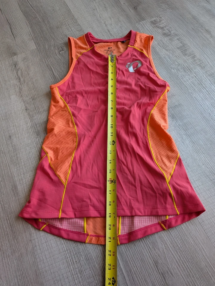 Camiseta sin mangas deportiva PEARL IZUMI ELITE 1/2 cremallera ciclismo para mujer talla grande Foto 4 de 4