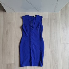 Lulus Dress Womens S Royal Blue Sweetheart Bodycon Mini