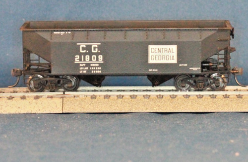 Tolva de carbón JP HO Atlas 34' 55 toneladas 2 bahías Central of Georgia CofG #21809 | Condition: Used