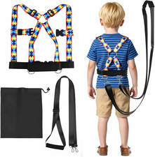 Walking Safety Harness for Older Kids 3 12 Years Adjustable Leash Vest for Needs