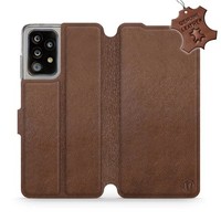 HandyhüLle FüR Galaxy A52S 5G Mobiwear Case Cover SchutzhüLle Etui HüLle Braun