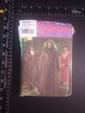 Vintage Men's Simplicity 4916 Costumes for Adults Andrea Schewe Sewing Pattern