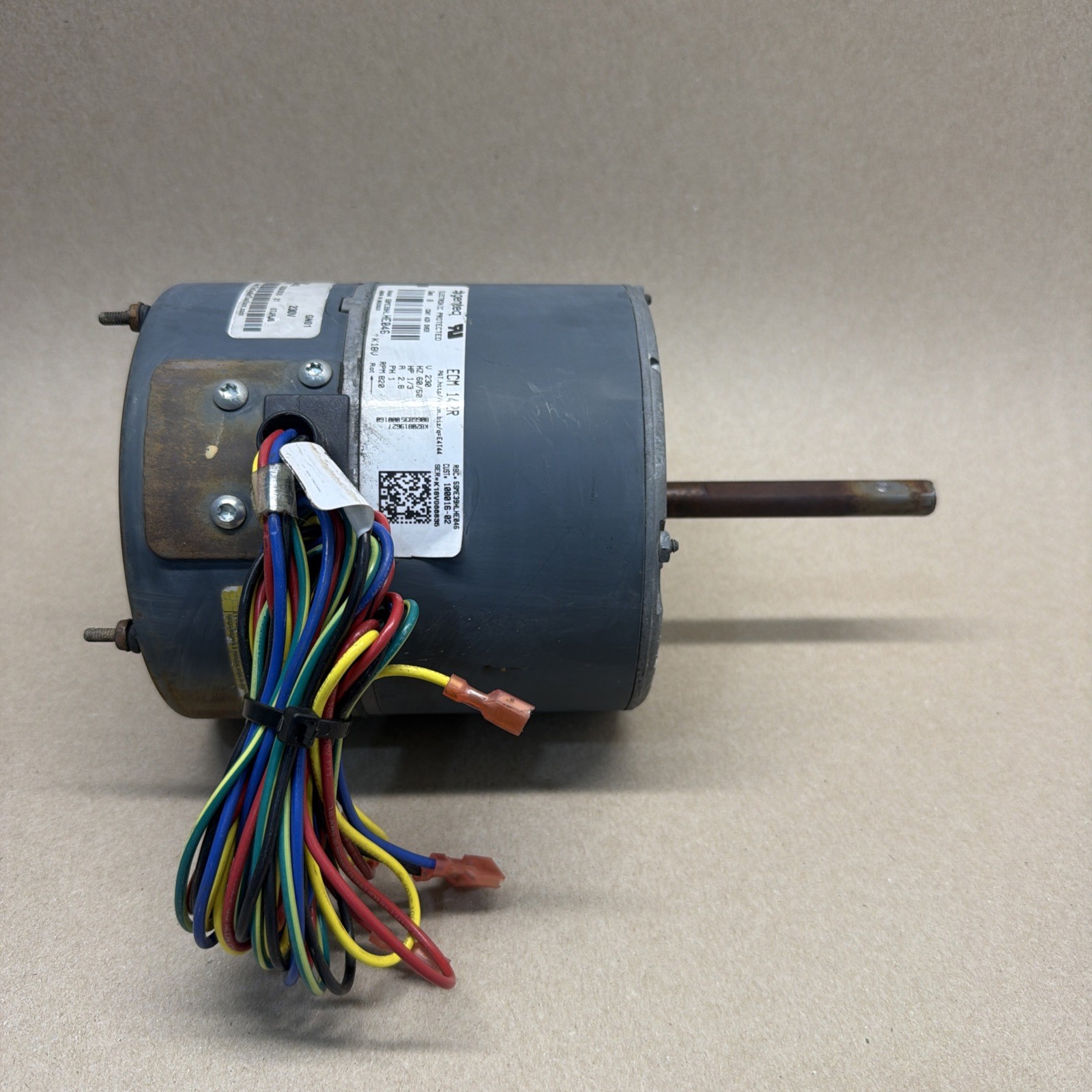 ✅ GENTEQ ECM 142R 100016-02 GN01 230V Blower Motor 5SME39HLHE046