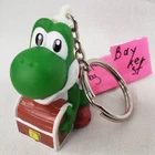 Official Nintendo Mario Party Keychain Figure 1998 Yoshi vintage key chain