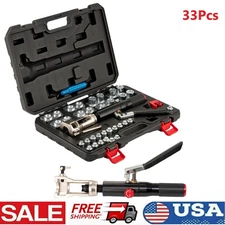 Hydraulic Brake Line Flaring Tool Kit Double Flaring Tool 45° for 3/16" to 1/2"