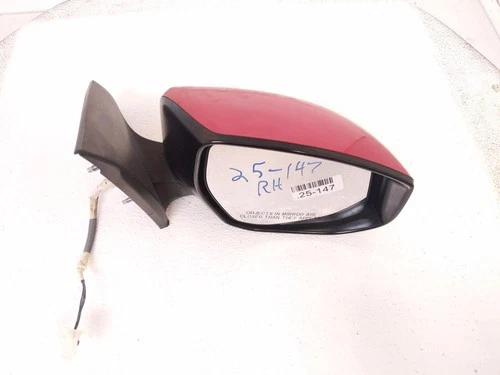 2016-2019 Nissan Sentra Passenger Rear View Mirror Outside *Red *W/O Htd
