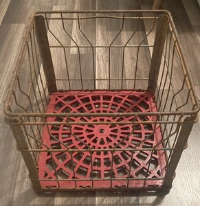 Wire Milk Crate | eBay
