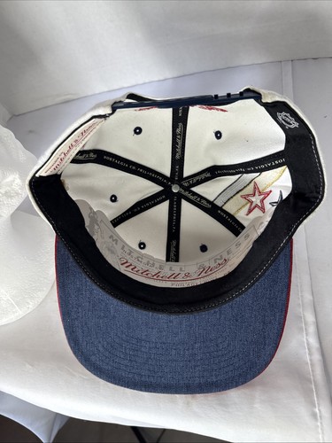 New York Islanders Mitchell & Ness Snapback NHL Hat American Flag on Side RARE - Picture 22 of 22