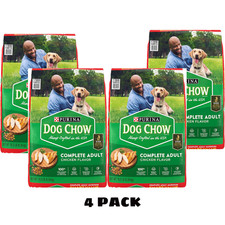 4 PACK Purina Dog Chow Adult Chicken Dog Food 18.5-lb 0.73 per pound