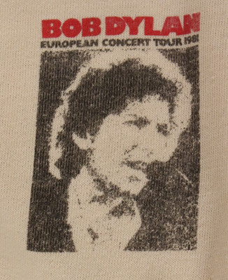 Bob Dylan 1981 Europe Concert Tour Sweatshirt Pullover Pulli Sweater Gr. L USA