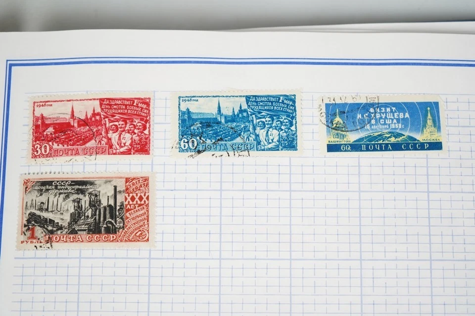 РОССИЯ КОЛЛЕКЦИЯ ИЗ 1300 + МАРОК НОВОМ И Б/У ХРАНИТСЯ В VOYAGER АЛЬБОМ - Изображение 4 из 4