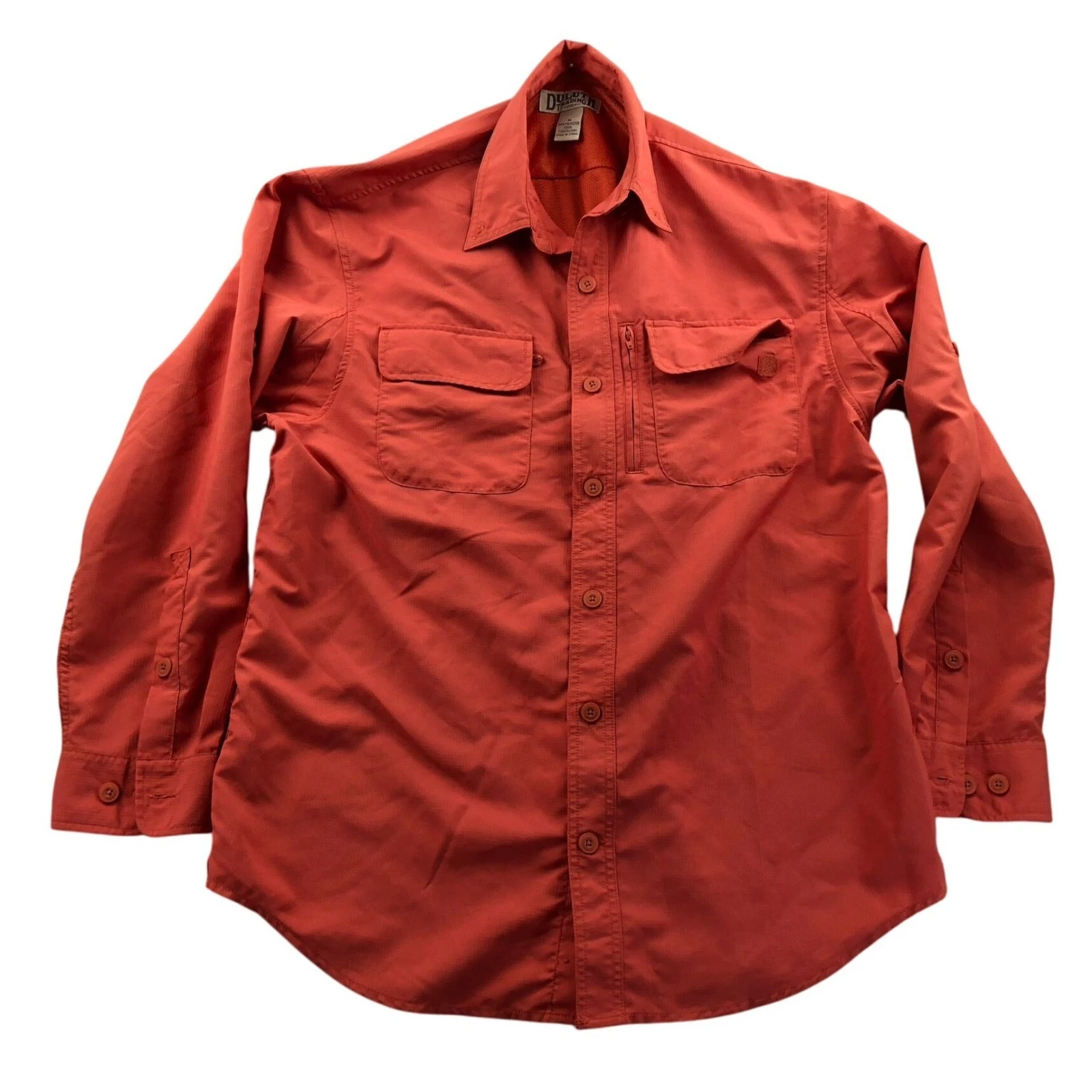 Duluth Men's Shirt Medium Long Sleeve Outdoors Orange Long Sleeve Top
Opens in a new window or tab