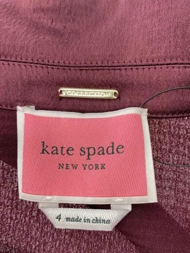 kate spade new york abito manica lunga 4 poliestere rosa
