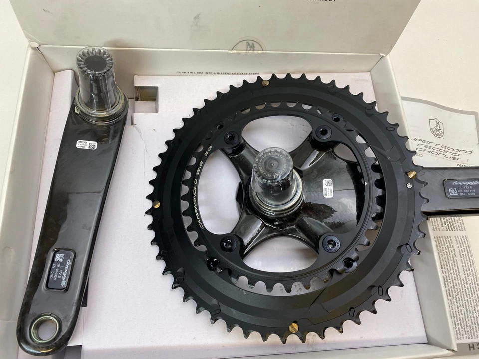 Nuevo Juego de bielas Campagnolo Super Record 12 velocidades Ultra-Torque 172,5 36 x 52 Foto 4 de 4