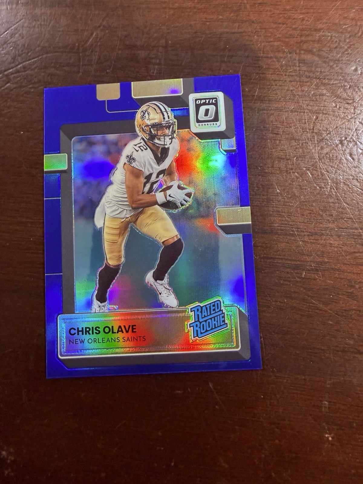 Chris Olave Panini Donruss Optic #209 Blue