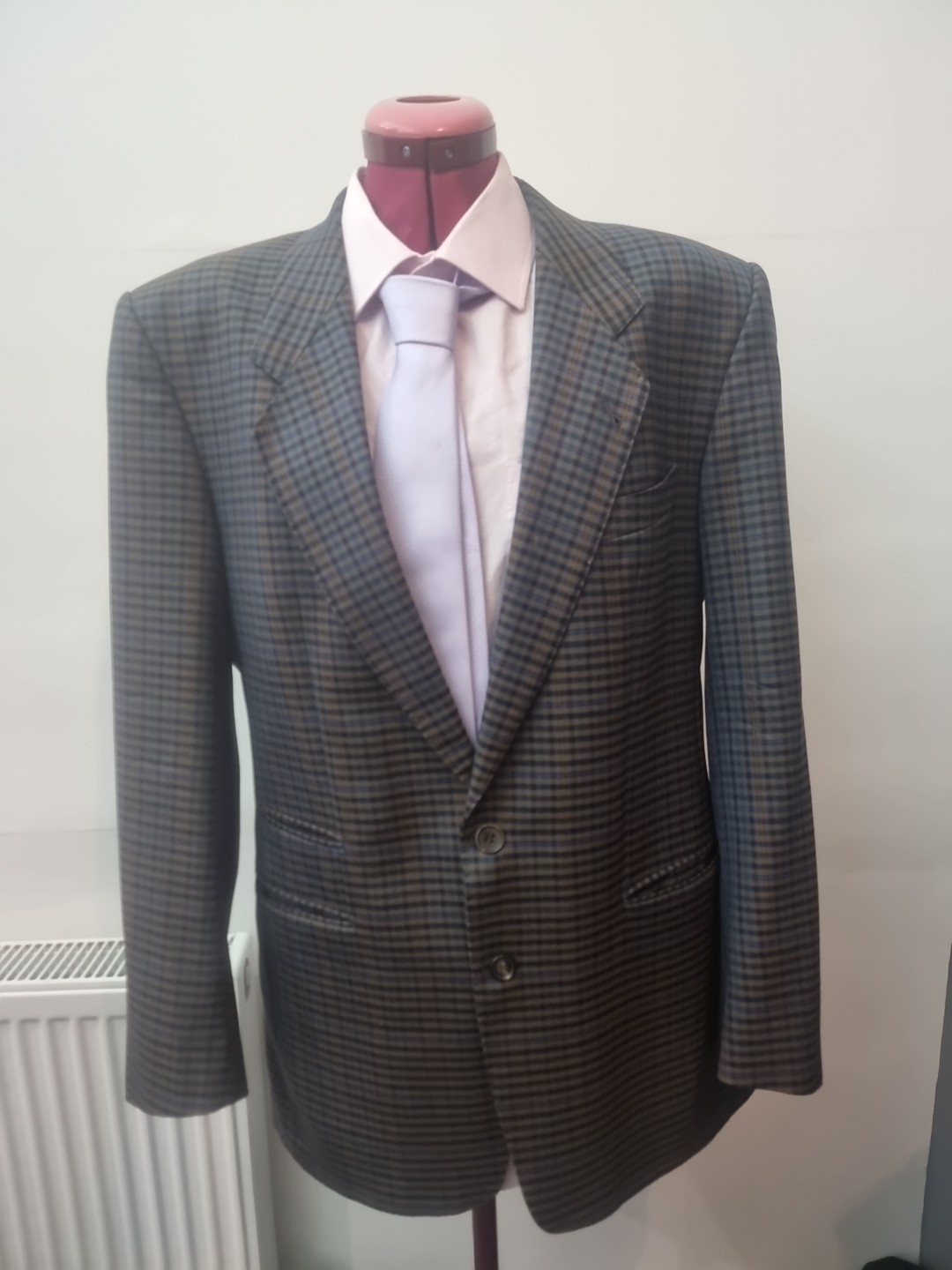 Giacca Vintage Yves Saint Laurent Diffusione Hommes Pura Lana 52R Ex Con