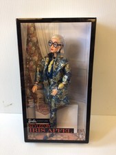 Collectible Iris Apfel Doll Rara Avia Signature Barbie In Box Fancy Outfit