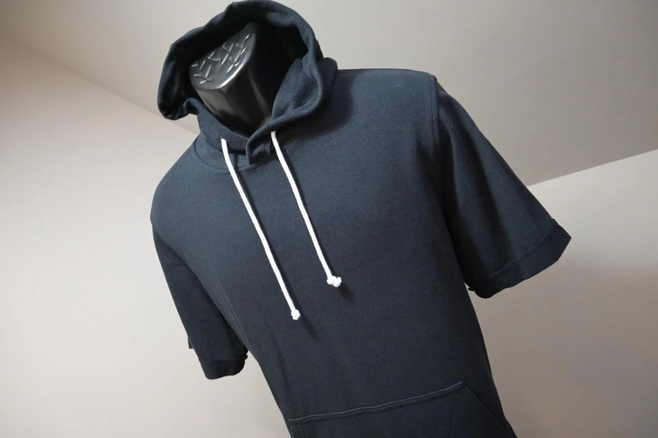 Under Armour Short Sleeve Hoodie Sweat Shirt Loose Cotton Blend Mens Sz Large - Image 3 of 4