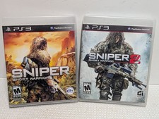 Sniper Ghost Warrior 1 & 2 Playstation 3 PS3 Complete Tested Works CIB