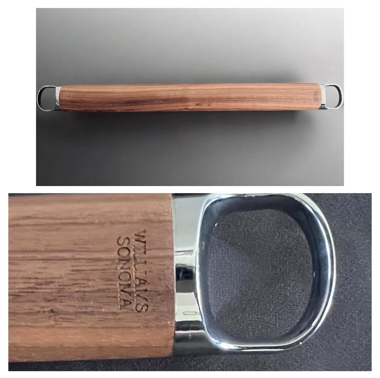 William Sonoma Wood Barrel Rolling Pin
Opens in a new window or tab