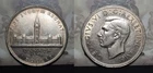 Canada 1939 Dollar Silver Parliament Commemorative George VI