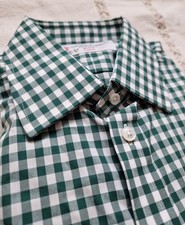Chemise En Soie 100% Turnbull & Asser - Taille 15/38 - Bleu Marine - Neuf Avec étiquettes