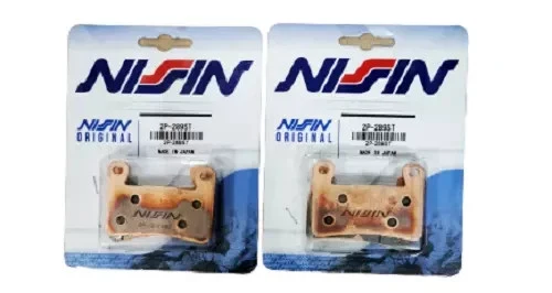 Set / Plaquettes Kawasaki Ninja 1000 H2 SX 2018 Al 2020 Avant Arrière Nissin - Photo 2/4