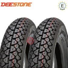 KIT 2 PNEUMATICI COPERTONE GOMMA OMOLOGATO 3.00.10 PER VESPA 50 PK S XL HP