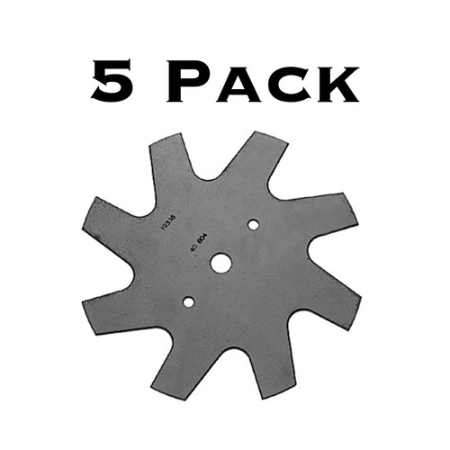 5PK Oregon 40807 9" x 9" 8 Tooth Star Edger Blade eBay