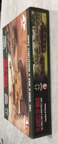 Flames Of War GBX19 Panther A Platoon, Battlefront, Resin & Metal OOP - Picture 5 of 7