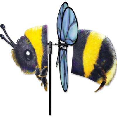 Petite BEE Garden Wind Spinner by Premier Kites & Designs