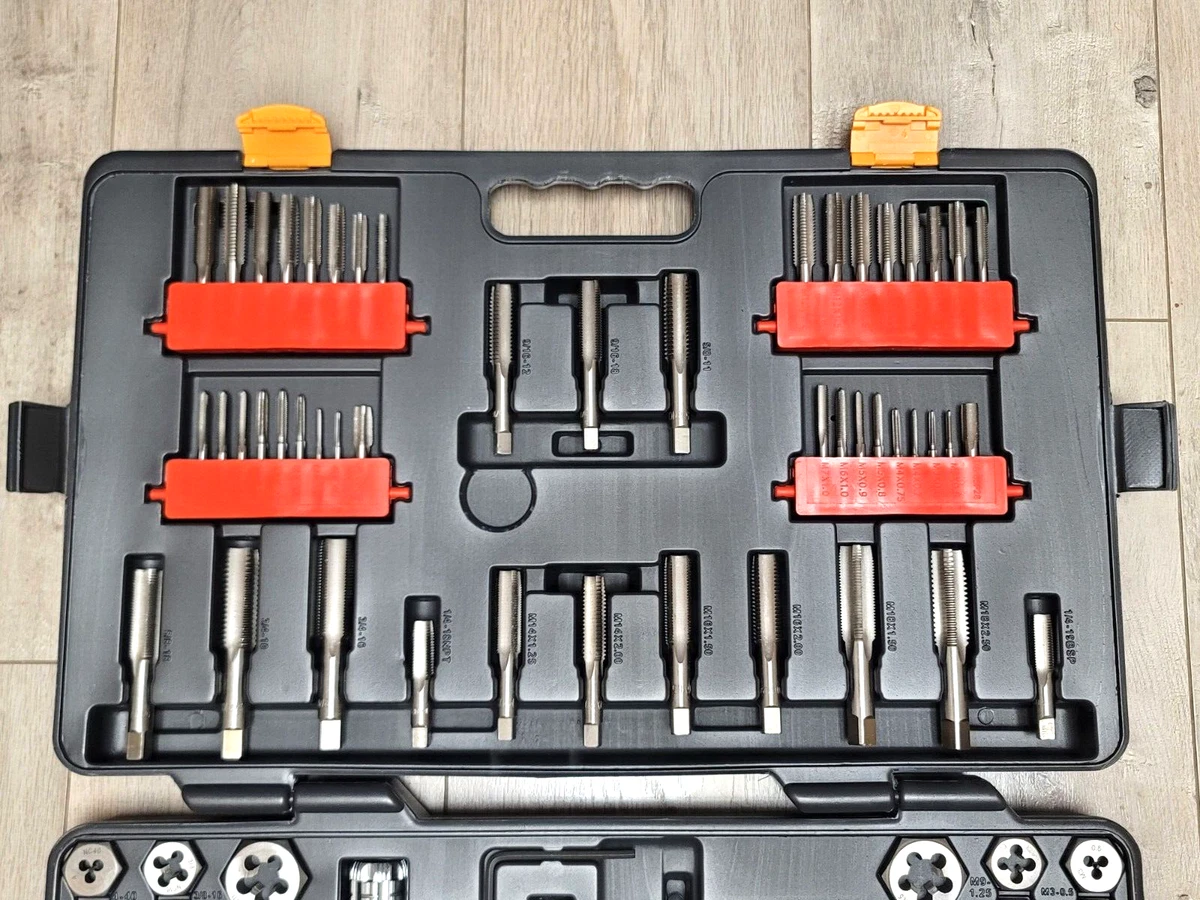 11 Pc. Ratcheting Tap and Die Accessory Set