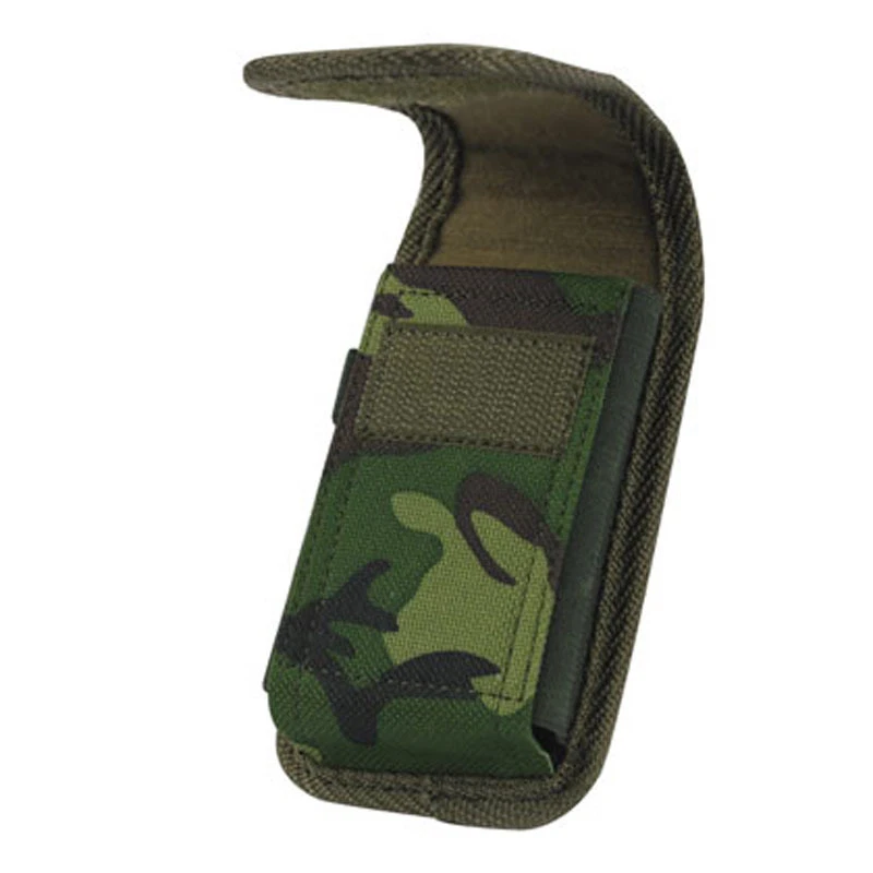 Army Green Vertical Heavy Duty Rugged Canvas Pouch for iPhone 13 Mini, 12 Mini,  - Image 3 of 3