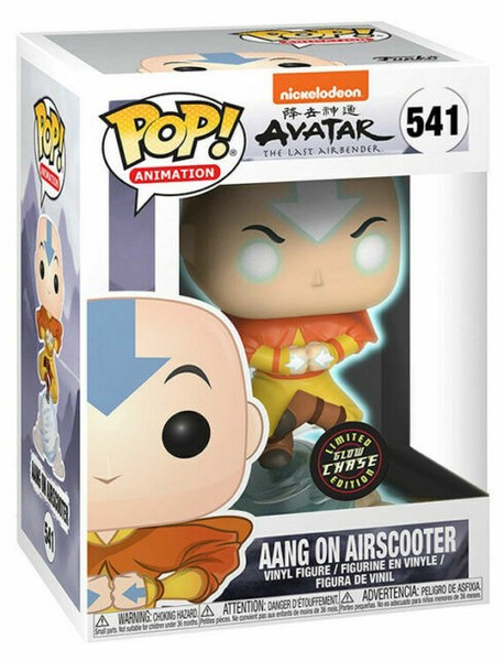 Funko Pop Avatar The Last Airbender Aang on Airscooter #541 Hot Topic Non Chase for sale online
