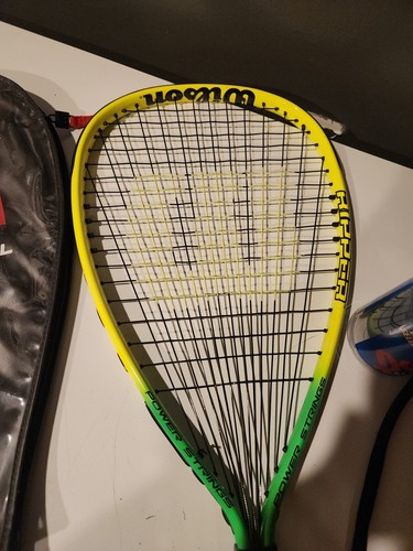 Wilson Ripper Power Strings Racquetball Racquet Hyper Alloy - Picture 3 of 13