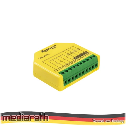 Shelly Plus RGBW PM ESP32 12-24 VDC WiFi Controller Dimmer RGB RGBW Tasmota 14